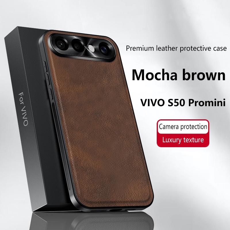 Для Vivo S50 Pro Mini X300 FE Чохол Магнітний Елегантний Шкіряний Зносостійкий Повністю Закриває Об'єктив Нековзкий Край Захисна Кришка