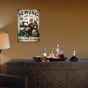 Vintage Tin Sign 8x12 Inch Metal Wall Art Home Bar Kitchen Cafe Decor