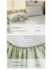Quilted Anti-slip Dustproof Mattress Protector for Dorms