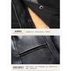 Men Fleece Thickened Warm Casual Plus Size Leather Vest For Autumn Winter