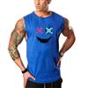 Leisure Vest, Summer Breathable Sleeveless T-shirt, Men's Exercise Muscle, Running Sports Vest