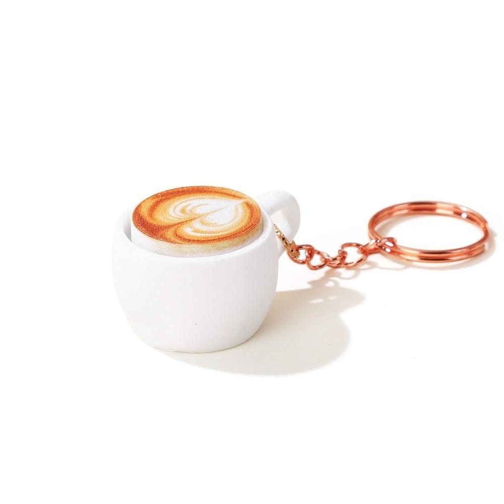 Portable Simulation Food Keychain Food Props Funny Keyring Creative Bag Pendant  Bag Decoration