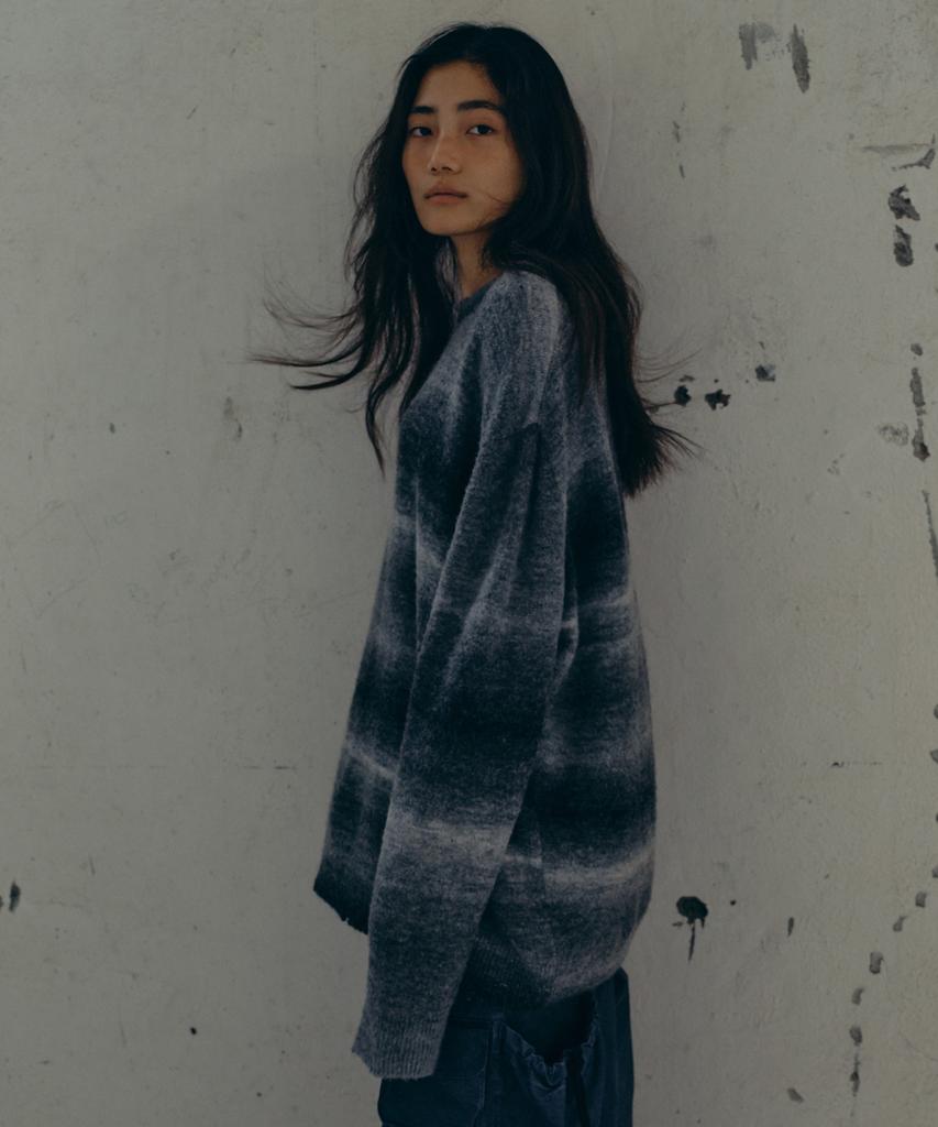 FRITUR Gradation Knit 2Color_F243Kn02