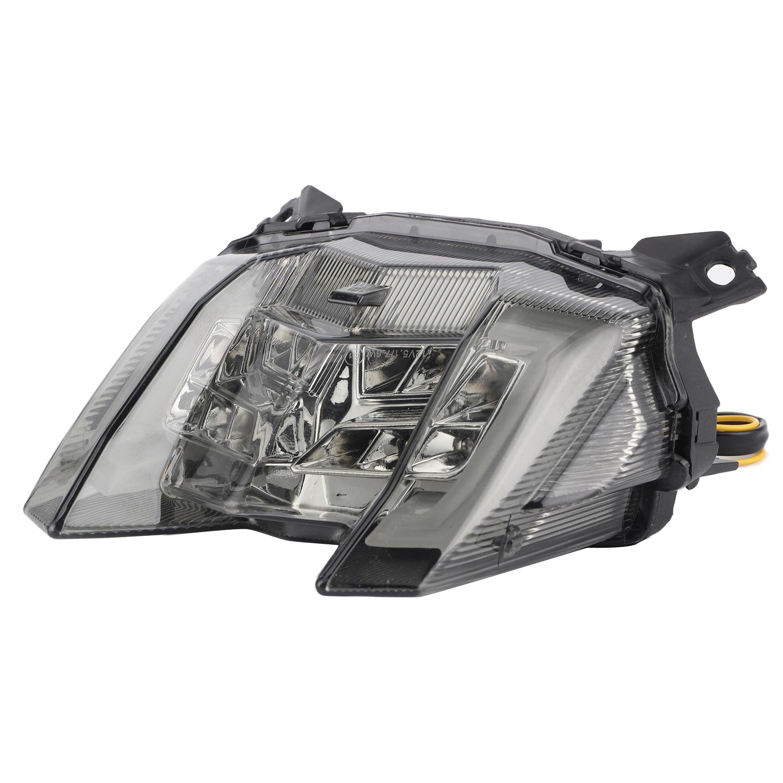 

Задний светодиодный фонарь для мотоцикла с дымчатой линзой, высокая яркость, подходит для Yamaha MT09FZ09 20172020