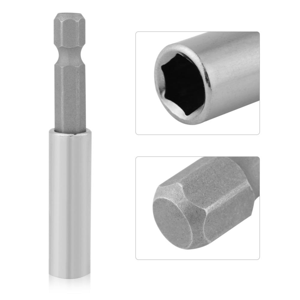 5PCS S2 Steel Material Screwdriver Extension Holder Drill Bit Extension Socket For Impact Driver