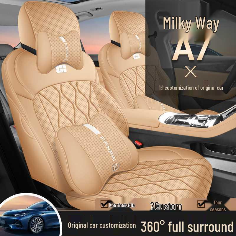 All-Season Seat Covers for 25 Geely Galaxy A7 Models, A7EM-i Cushion Modification