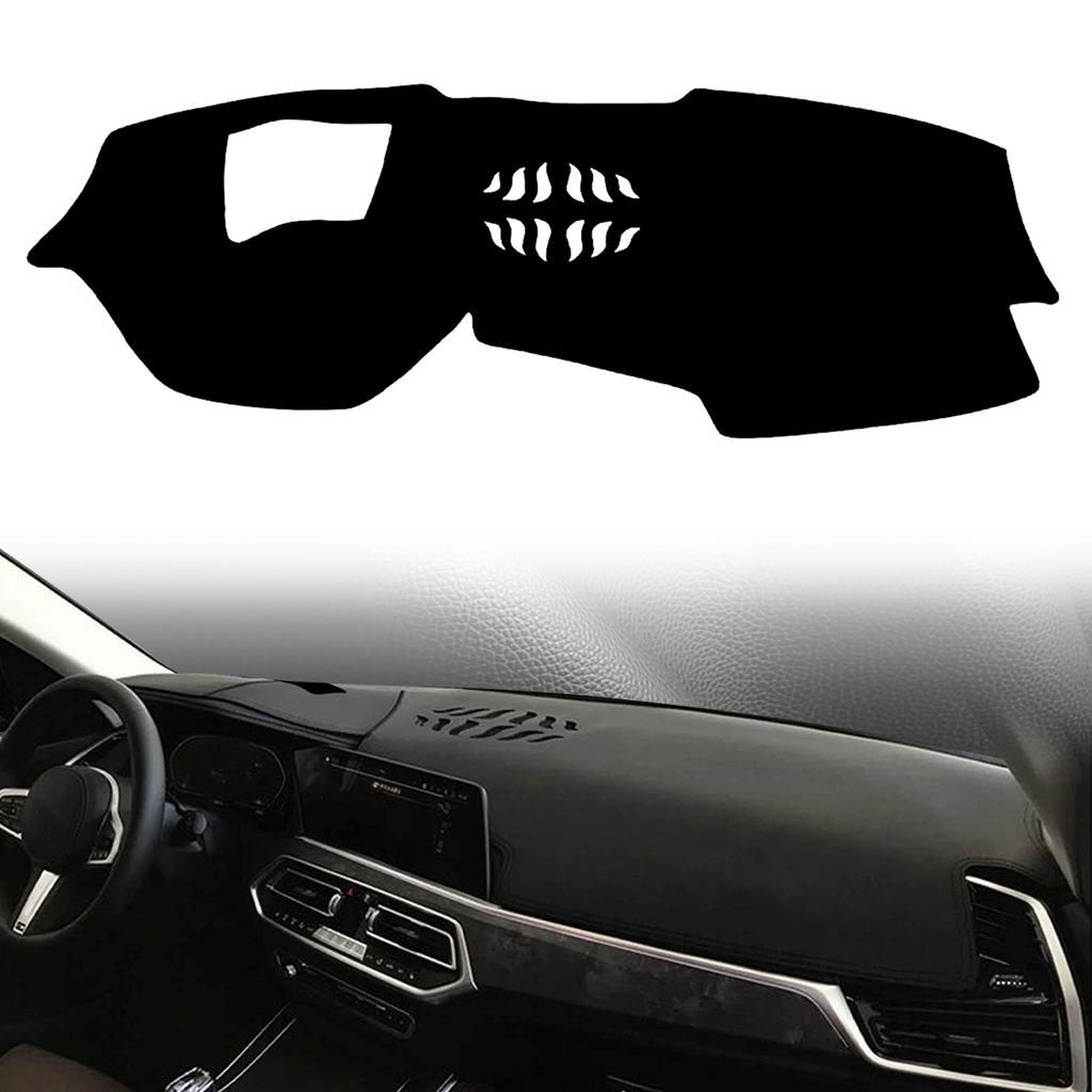 Pour BMW X5 G05 X5M 2019 2020 2021 2022, housse de tableau de bord sur mesure, pare-soleil, tapis antidérapant, protection de tableau de bord,