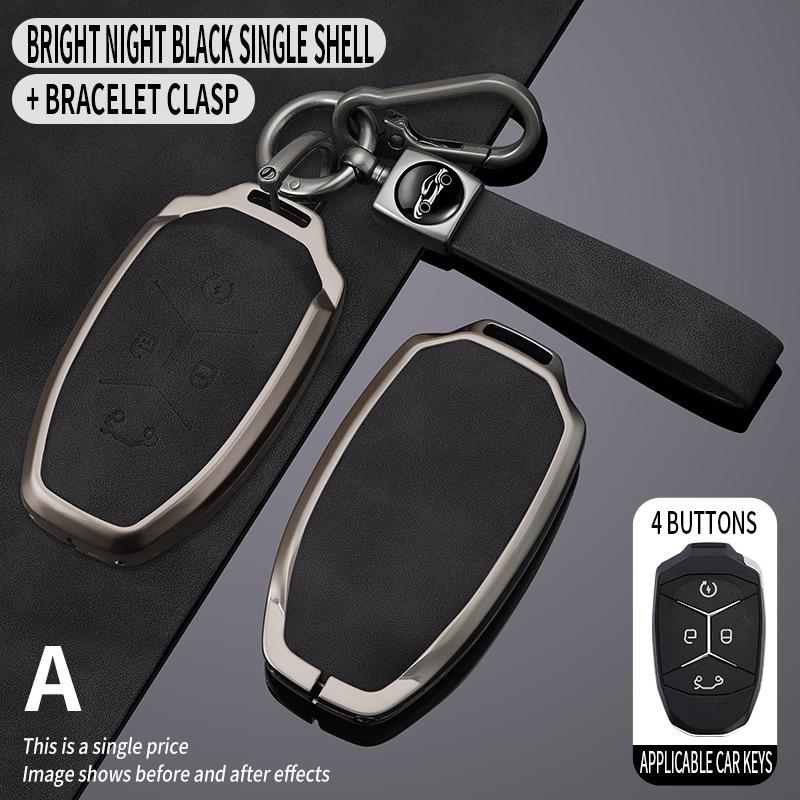 Lynk & Co 03/06/05 Key Case: 2023 Men's High-end Car Key Bag & Buckle Shell