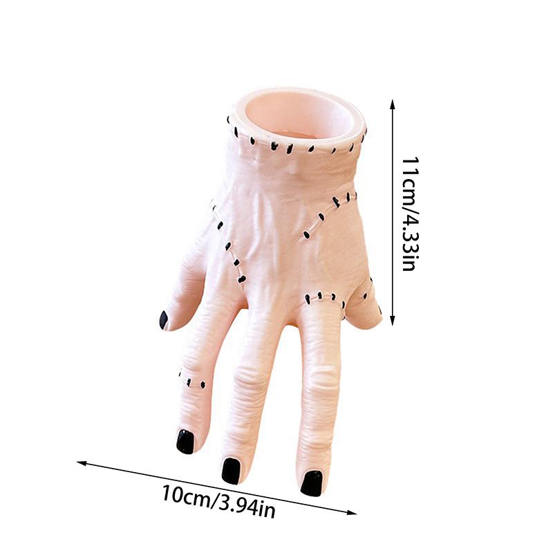 Horror Palm Pen Holder Gothic Claw Pen Holder Series Stationery Storage Box Storage Bucket Home Decoration Office Supplies