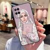 Muslim Islamic Gril Eyes Hijab Case For Oppo A78 A98 A79 A18 A38 A58 A40 A60 A80 A16 A76 A96 A15 A74 A94 A54 A17 A77 Cover