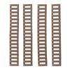 Black Heat Resistant Rubber Easy Install Polymer Batten  Outdoor