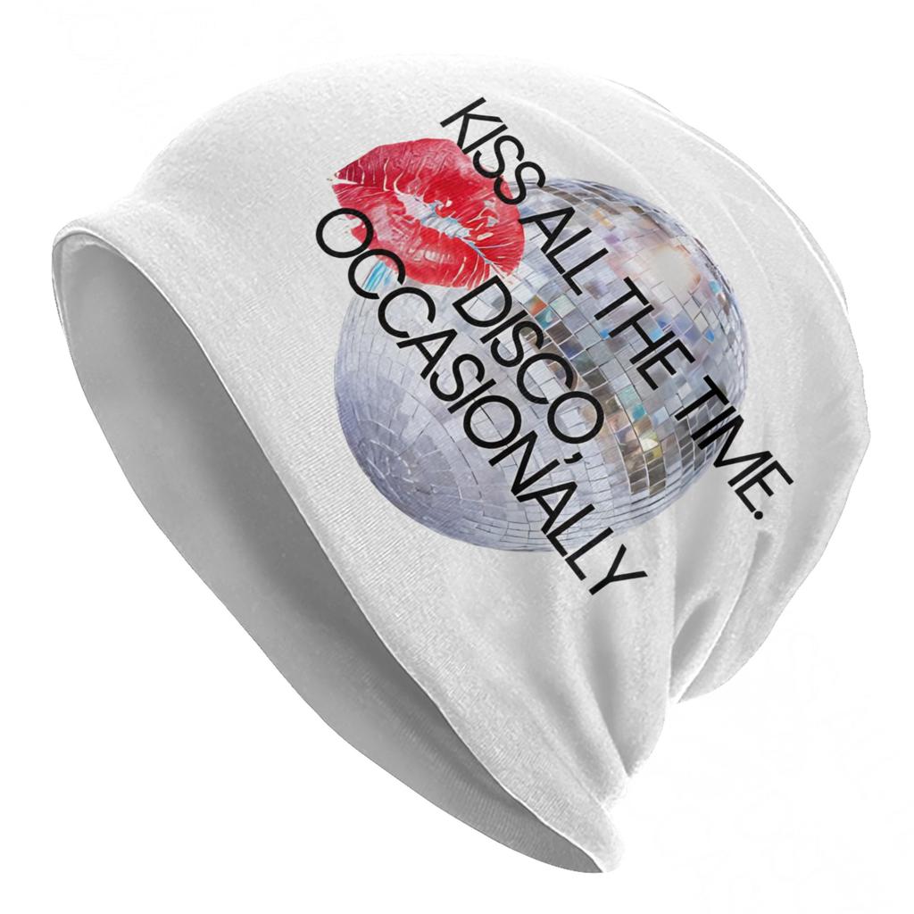 Kiss All The Time  New Album Caps Harrys Music Styles Unisex Women Skullies Beanies Hats Summer Warm Multifunction Bonnet Hat