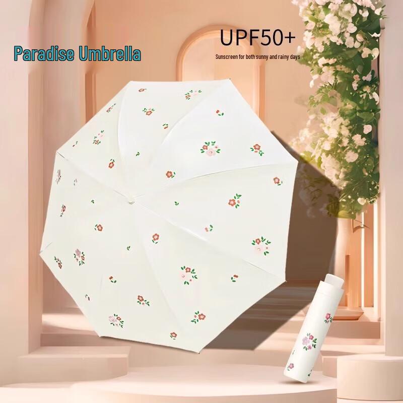 Heaven Parasol 8-Rib Foldable UV Protection Umbrella