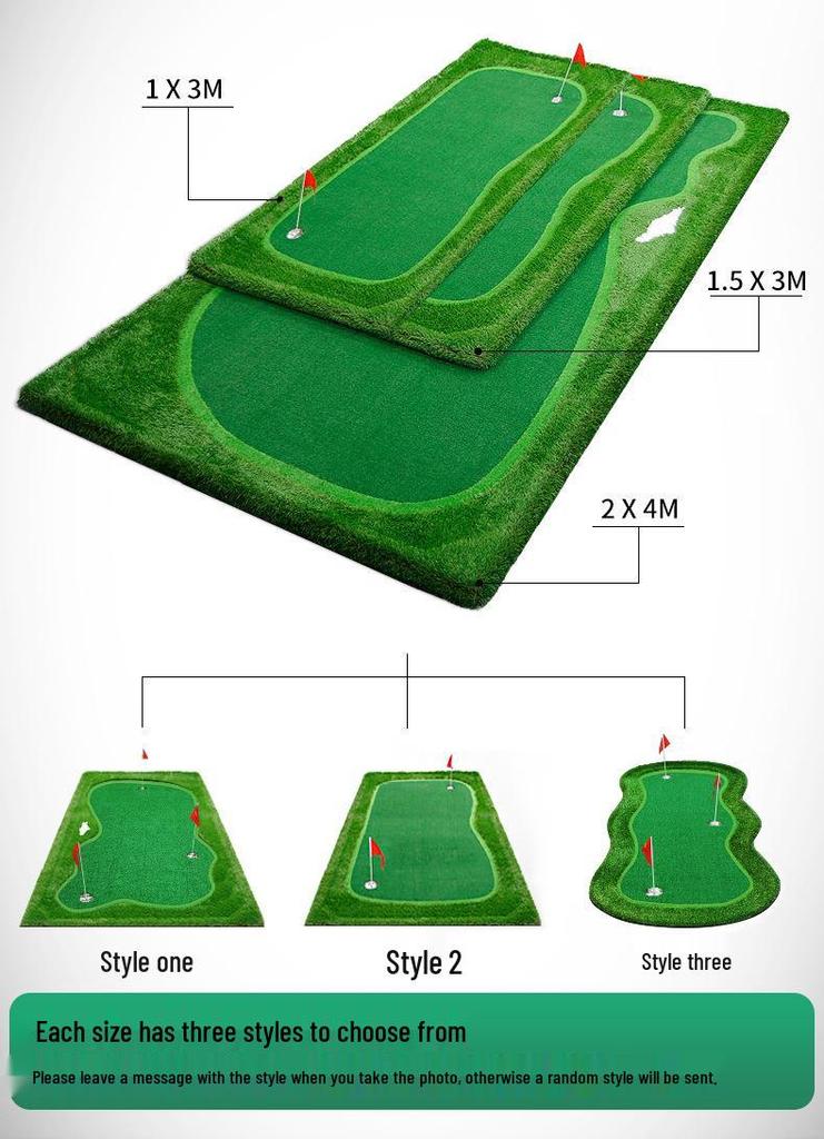 PGM Indoor Golf Putter Practice Aid - Artificial Golf Green