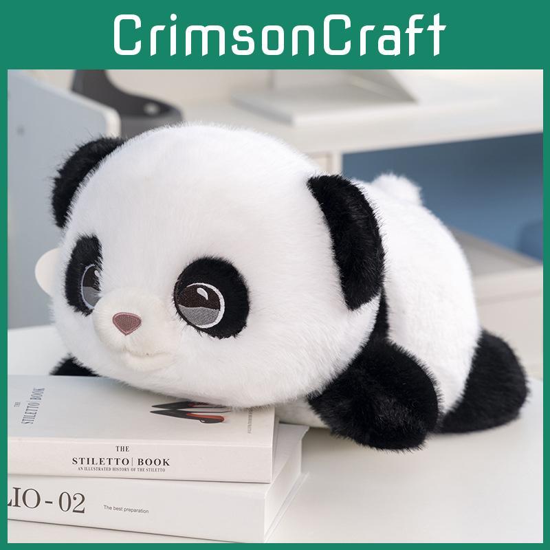 Cuddly And Lovable Panda Plush Toy With Short Fur Ideal For Kids Decor Bedroom