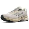 Mizuno Nova Mix Soft Comfortable Shock Absorption Slip Resistant Durable Low Top Running Shoes Unisex Running Shoes Gray White D1GH240509