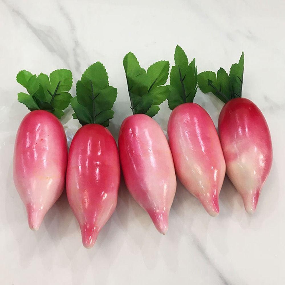 Durable Carrot Model Artificial Fake Vegetable Props Cartoon Simulated Foam Carrot  Photo Props