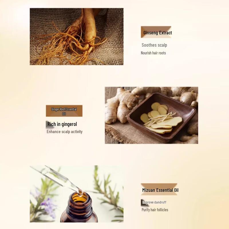 SLEK PRO Ginseng Ginger Strengthening Anti-Breakage Shampoo 500ml