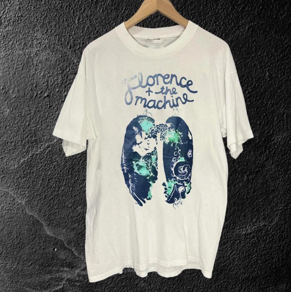 

New Florence and The Machine Lungs 2009 Band Tour T-shirt 4XL