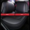 1 Pièce Luxe Universel Housse de Tapis de Siège Auto Complet Coussin Protecteur en Cuir PU Pour Voiture SUV Camion Fourgon Bus