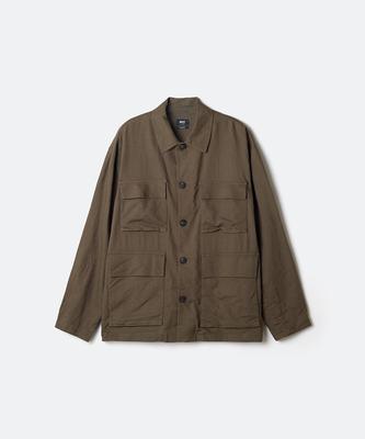 Veste Safari en Mélange de Lin Spao_Spjjg24M01