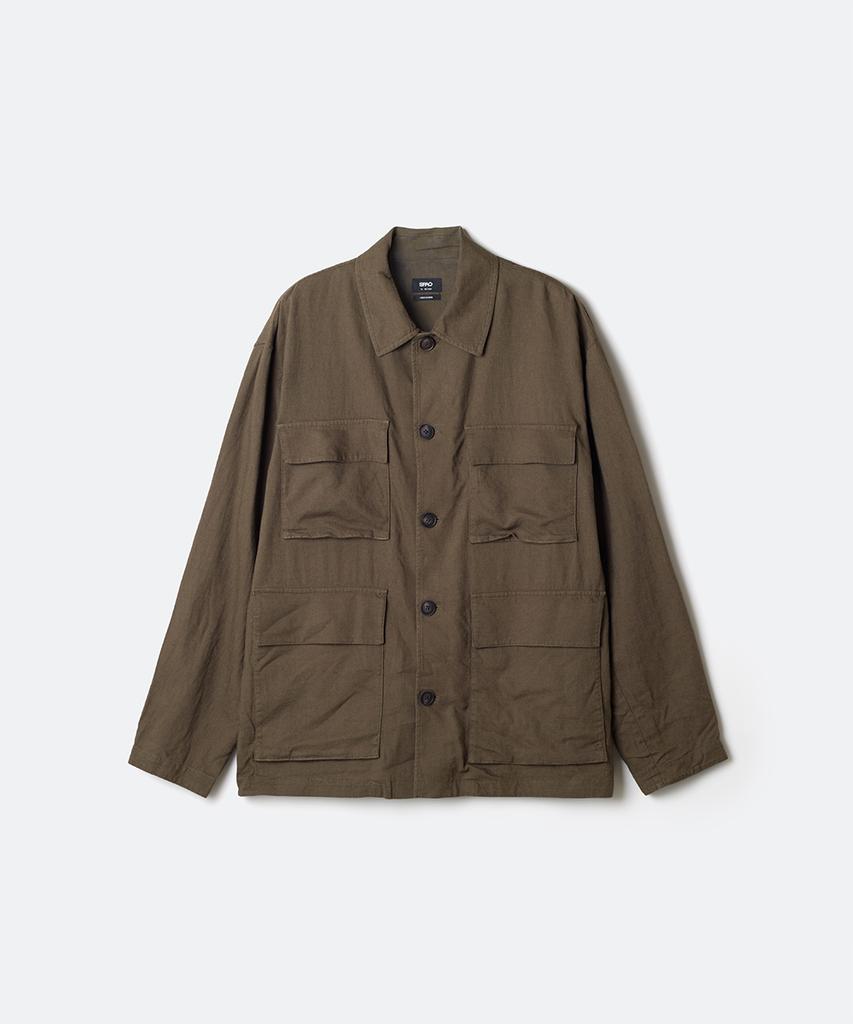 Spao Linen Blend Safari Jacket_Spjjg24M01