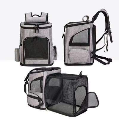 Zaino espandibile per animali domestici, borsa da viaggio traspirante per animali domestici, trasportino per gatti Space Capsule