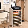 Printer Stand: Multi-Layer Floor Cabinet for Office and Home Use