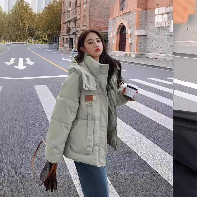 New cotton-padded clothes women's new bread clothes short cotton-padded clothes autumn and winter coats thickened hooded cotton-padded jackets tide