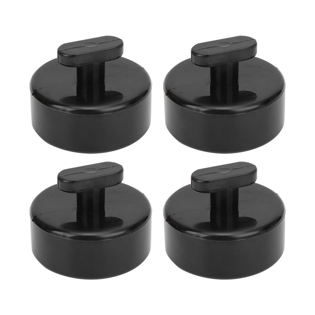 4pcs Jack Lift Pad Lifting Pucks Rubber Black Auto Accessory Fit for Corvette C5 C6