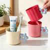 Floral Creative Wash Cup, High-value Couple Dental Jar Tumbler, Cute Children Toothbrush Mouthwash Cup, Portable Lightweight Cup
