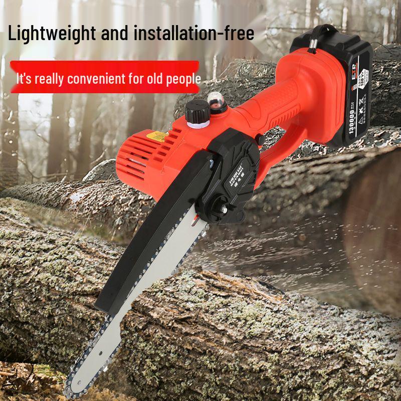 High-Power Lithium Electric Pruning Saw, Multi-Functional for Home Use and Ideal for Middle-Aged & Elderly Users