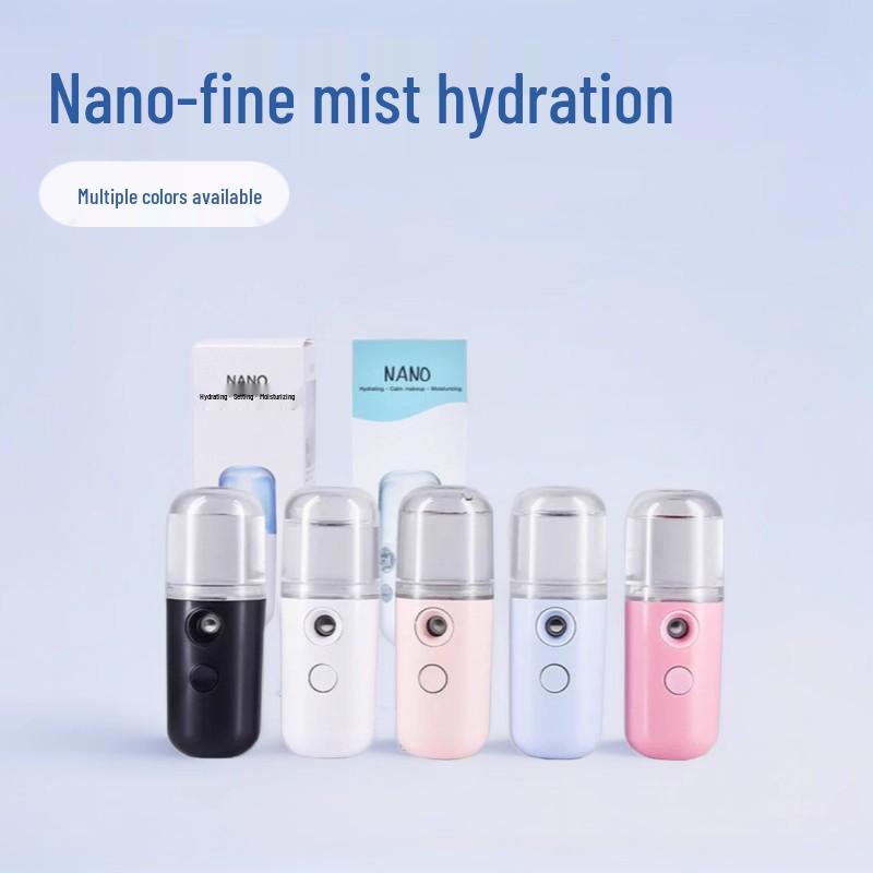 Rechargeable Nano Hot & Cold Spray Hydrator: Portable Winter Skincare Device for Moisturizing & Personal Care