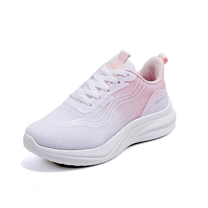 Net shoes women's 2025 spring girls mesh breathable sports shoes versatile, comfortable and lightweight fly-woven casual shoes FZ6609