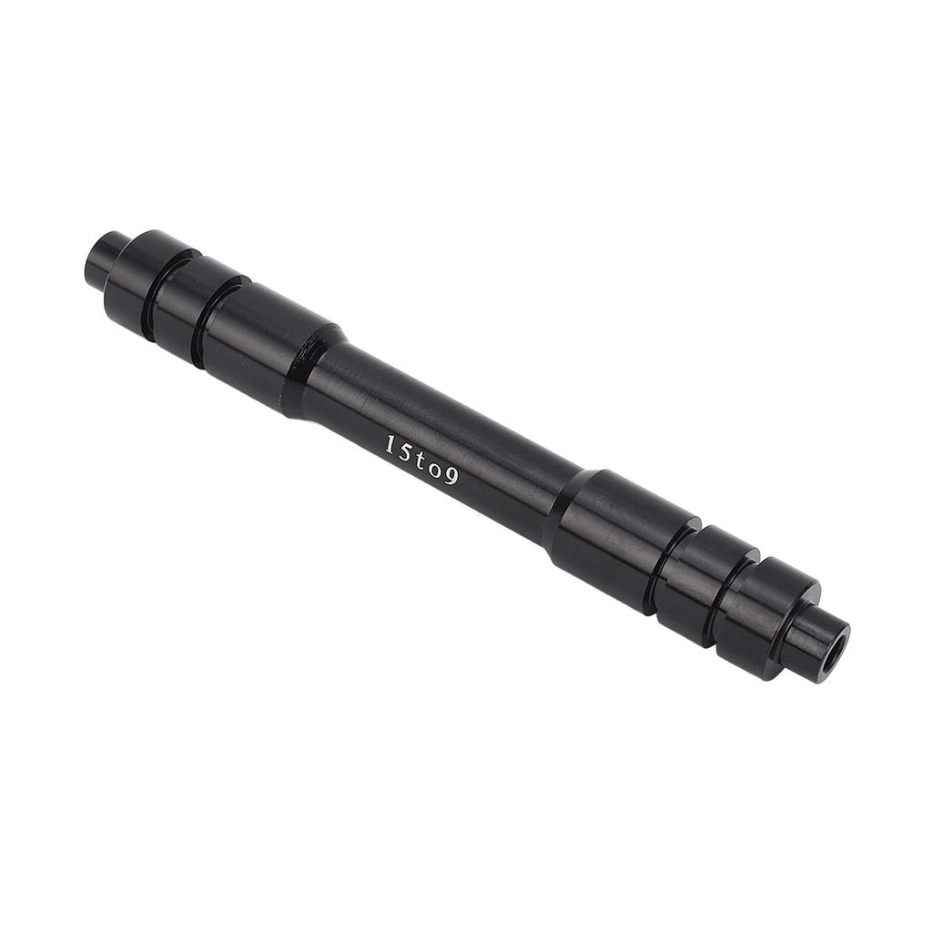 Adapter osi koła rowerowego 15 mm na 9 mm, oś przelotowa przednia, szybkozamykacz do konwersji 110 mm 4,33 cala