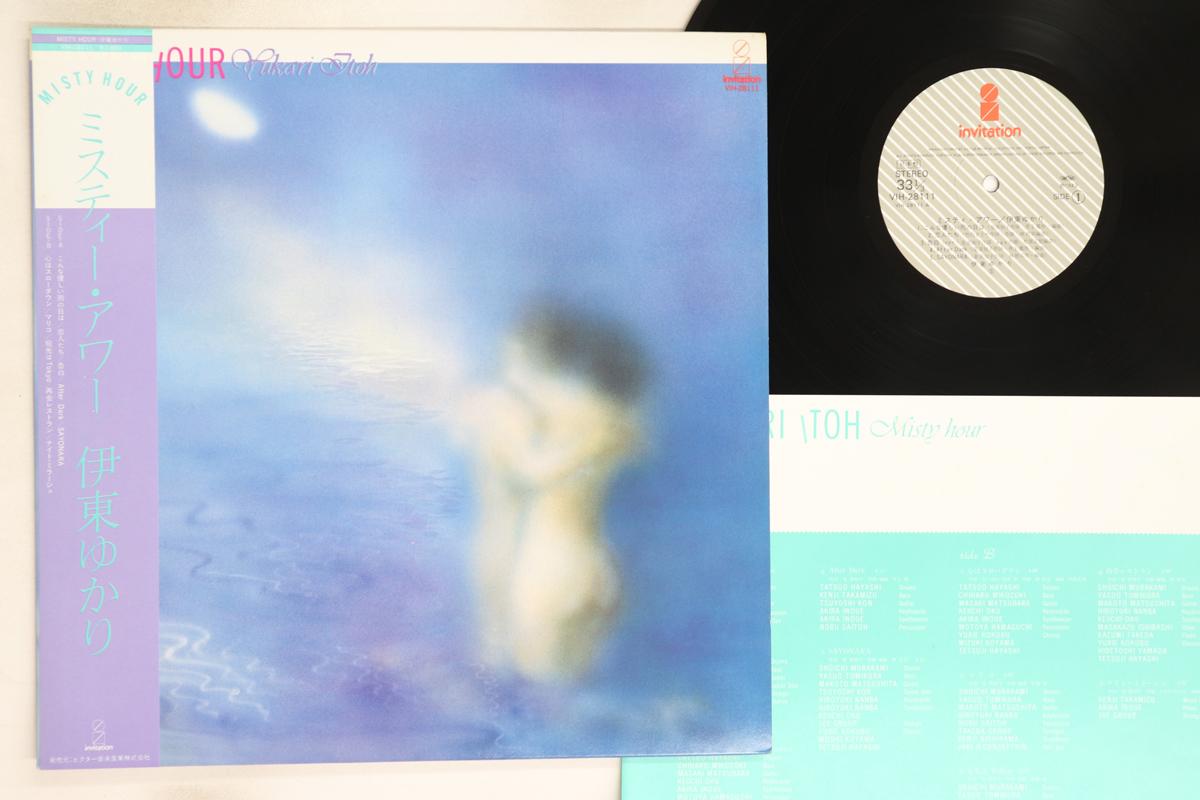 

LP Record YUKARI ITO - Misty Hour VIH28111PROMO INVITATION 1982 Japan Obi Japanese Pop/Rock Used