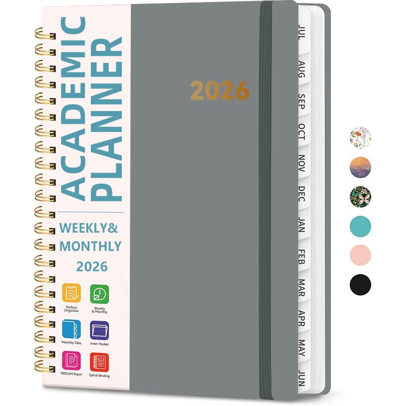 Agenda A5 2026 Quaderno a Spirale
