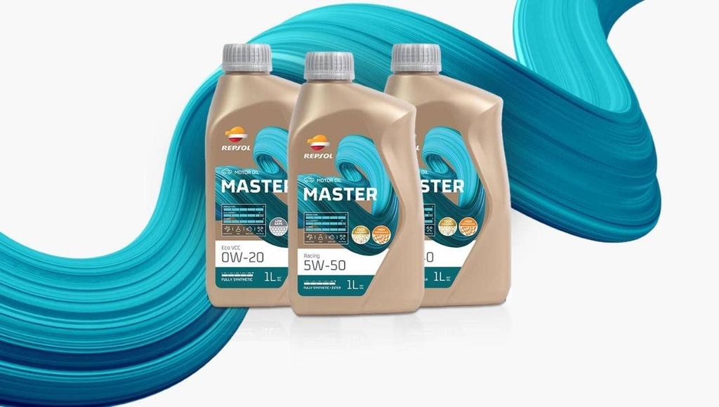 007405 REPSOL Master Eco Hybrid 5W-30 SP-RC 1L Engine Oil for Automobiles