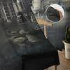 Woods Moon Bat Haunted House Modern Tulle Curtains For Living Room Bedroom Home Kitchen Window Sheer Curtains