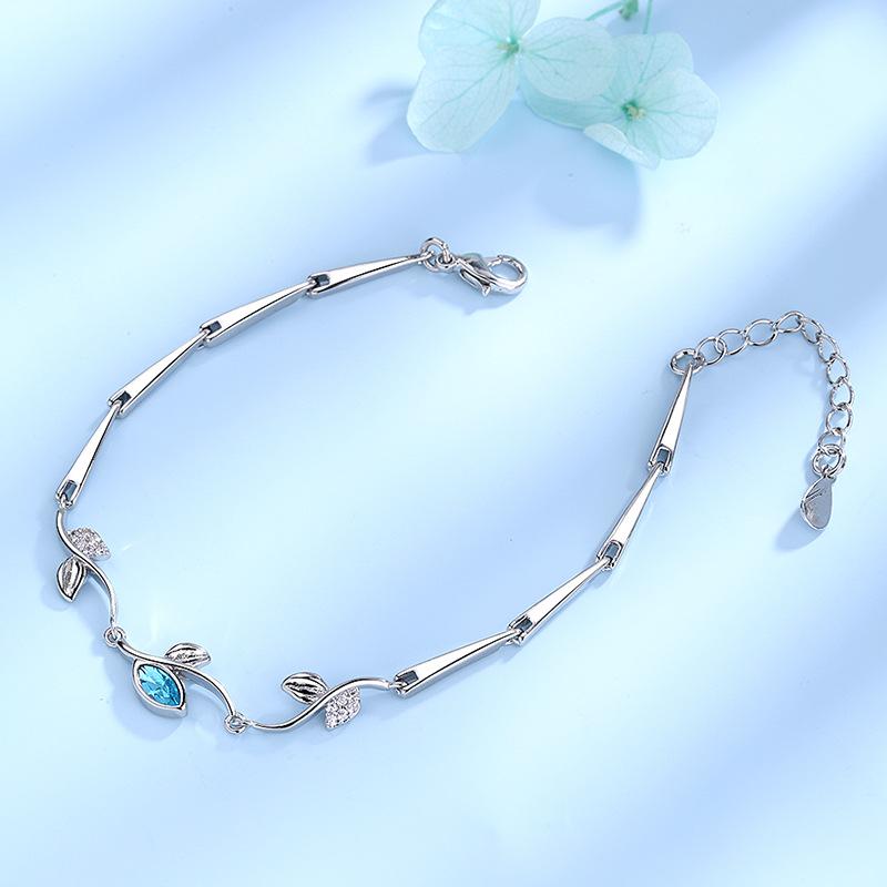 New 925 Sterling Silver Bracelet AAA Zircon High Quality Romance Bracelet Chain For Women Engagement Party Wedding Jewelry Gift