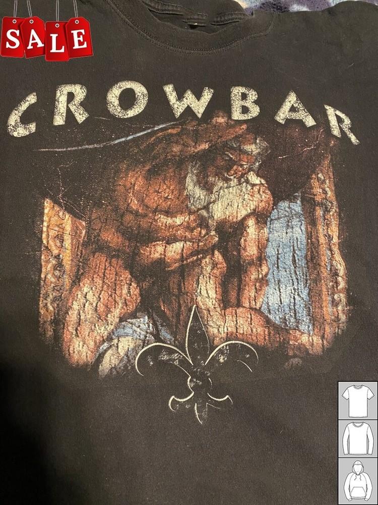 New CROWBAR BAND Gift For Fans Black S5XL Tee TH563 Unisex T-Shirt M