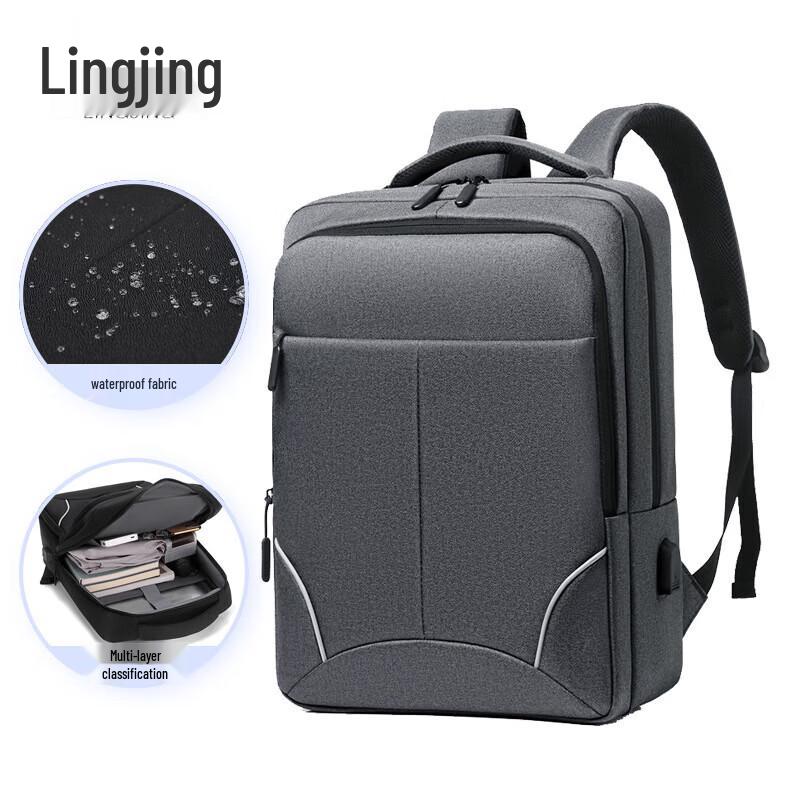 Ling Jing Men s Business Laptop Backpack
