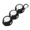 Portable 3-Ball Silicone Golf Case Golf Ball Protector