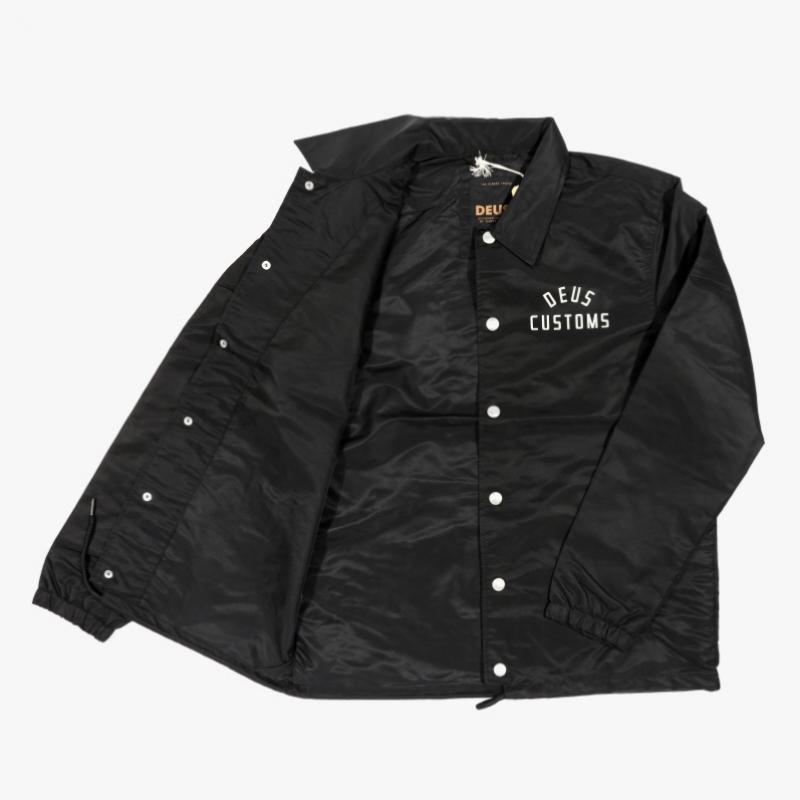 DeuS Ex Machina Engineer Nylon Coach Men S Jacket Dmp256119 Blk