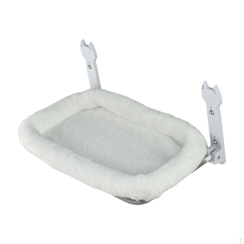 Suction Cup Cat Hammock Elevated Bed for Cats And Kittens, Foldable Hanging Nest