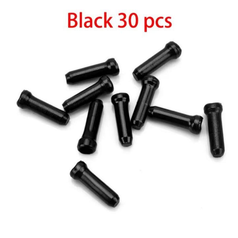 30/50/100Pcs Multiple Colors Aluminum Alloy Bicycle Brake Shifter Inner Cable Tips Wire End Cap Cable Line Core Cap Cover Gear