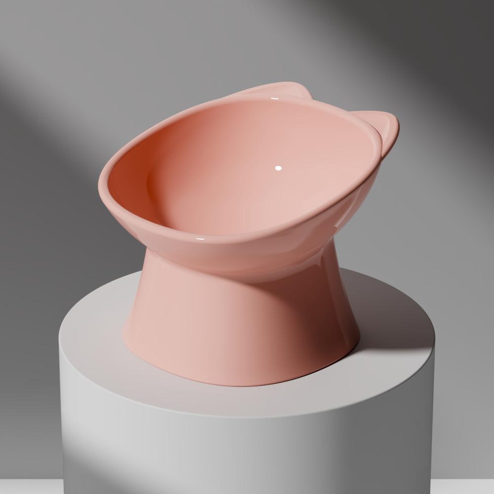 Pet Bowls with Inclined High Bottoms To Protect the Neck of Pets, Dog and Cat Water Bowls To Prevent Overturning