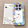 Cute Cartoon Duck Cat Phone Case Phone Case for Xiaomi Redmi Note 14 13 Pro 14C 13C 14T 13T A5 A4 A3 Silicone Shell Back Cover