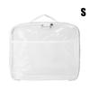 Large Capacity Block Toys Storage Bag Transparent Zipper Puzzle Block Organizer Bags Cosmetic Storage Organizer Bag