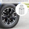 Vehicle Wheel Lock Lugnut for Jeep Compass #803 Anti-theft Screw Nut Removal Key Socket 1pc
